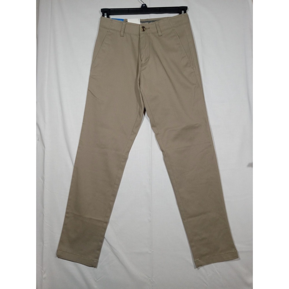 Haggar Life Khaki Pants Men's Size 28x29 Slim Fit Casual
